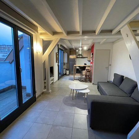 Fathala - Appartement Lumineux En Dernier Etage - Face A La Gare Routiere Sarrebourg Exterior foto
